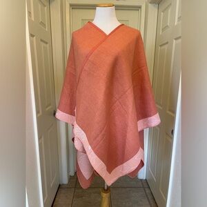 The Girlfriend Reversible Blanket Poncho